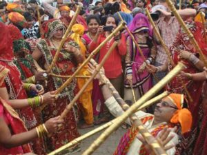 छड़ी मार होली गोकुल | Chadi Mar Holi, Gokul